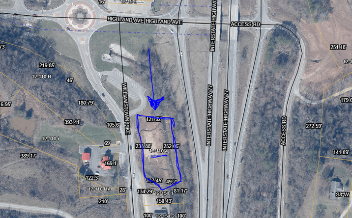 Pictures of Land property located at 101 Williamstown Pike, Williamstown, WV 26105 for sales - image #1
