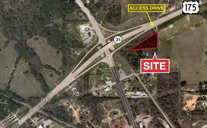 Pictures of Land property located at 1100 NW Loop 7, Athens, TX 75751 for sales - image #1