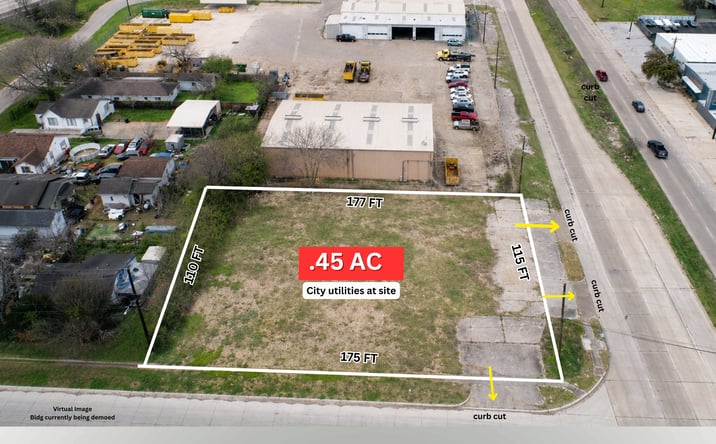 Pictures of Land property located at 2410 Kelley St, Houston, TX 77026 for sales - image #1