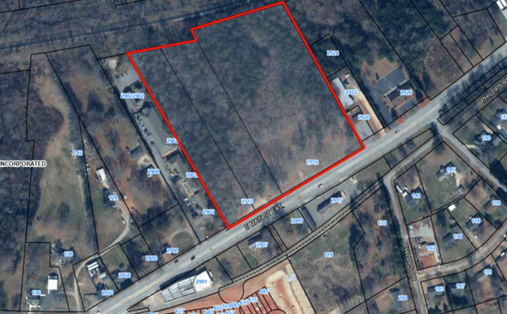 Pictures of Land property located at 2910 E Main St, Spartanburg, SC 29307 for sales - image #1