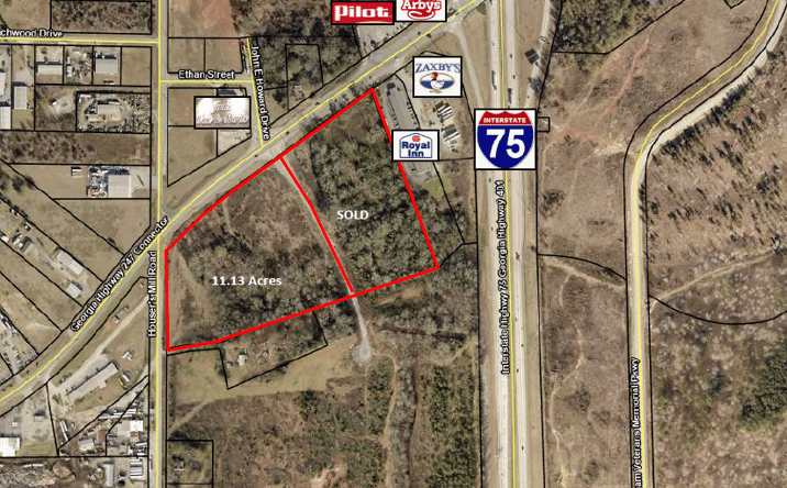 Pictures of Land property located at 11.13 Acres Housers Mill Road, Byron, GA 31008 for sales - image #1
