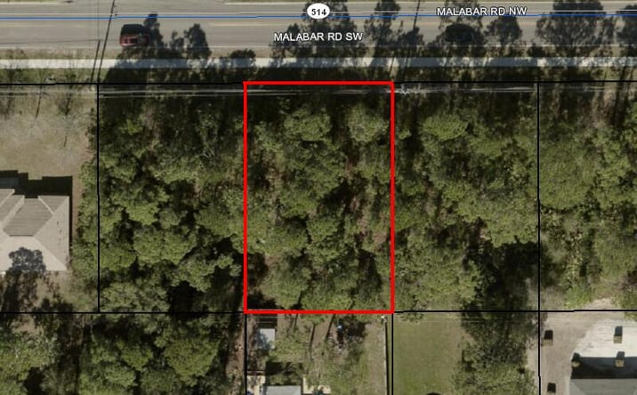 Pictures of Land property located at 1282 Malabar Road SW, Palm Bay, FL 32907 for sales - image #1