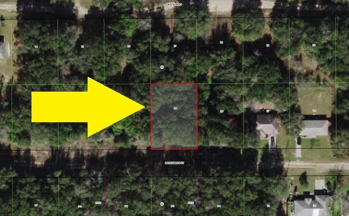Pictures of Land property located at 2218 Bluegrass Street, Inverness, FL 34453 for sales - image #1