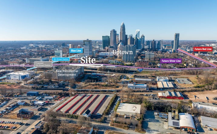 Pictures of Land property located at 800 N Tryon Street, Charlotte, NC 28206 for sales - image #1