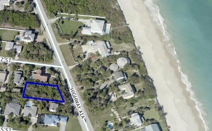 Pictures of Land property located at 6420 Highway A1a, Melbourne Beach, FL 32951 for sales - image #1