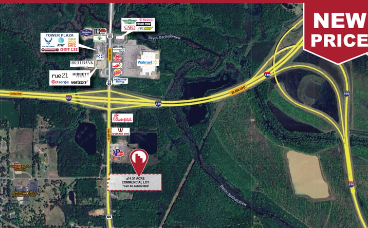 Pictures of Land property located at 6101 South Olive Street, Pine Bluff, AR 71603 for sales - image #1