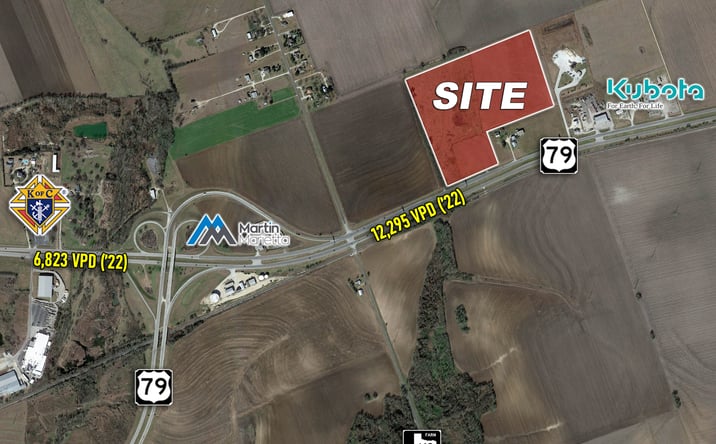 Pictures of Land property located at 000 Highway 79, Taylor, TX 76574 for sales - image #1