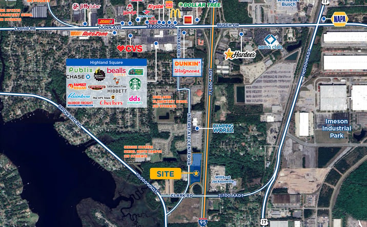 Pictures of Retail, Land property located at 435 Clark Rd, Jacksonville, FL 32218 for sales - image #1