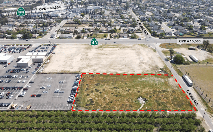 Pictures of Land property located at 8938 Rose Ave, Selma, CA 93662 for sales - image #1