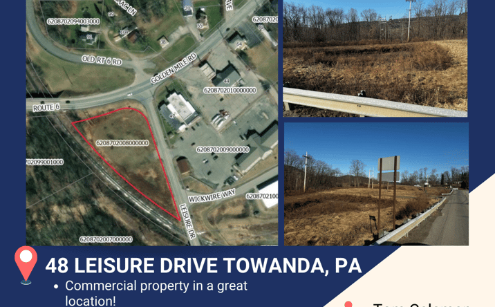 Pictures of Hospitality, Land, Office, Retail property located at 48 Leisure Dr, Towanda, PA 18848 for sales - image #1