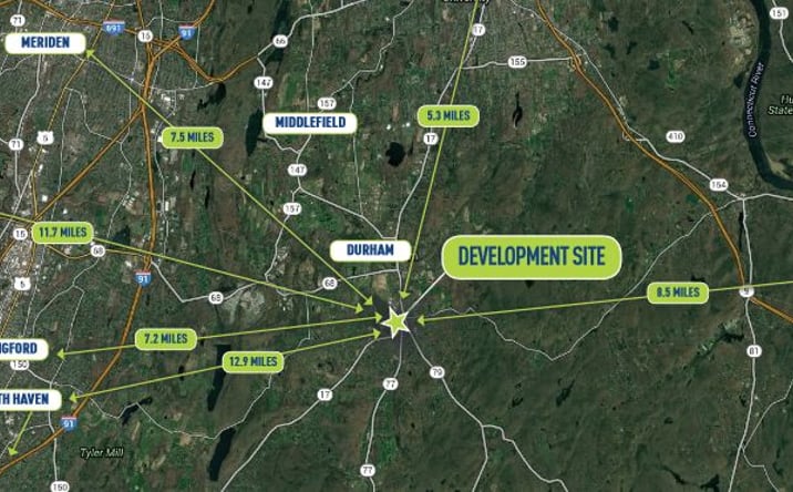 Pictures of Land property located at 65R New Haven Rd, Durham, CT 06422 for sales - image #1