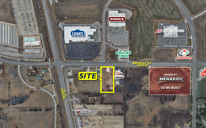 Pictures of Land property located at SEC of K-15 & Patriot Development Land, Derby, KS 67037 for sales - image #1