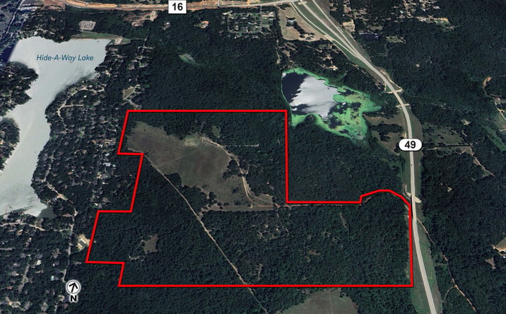 Pictures of Land property located at TX-49 Loop, Lindale, TX 75771 for sales - image #1