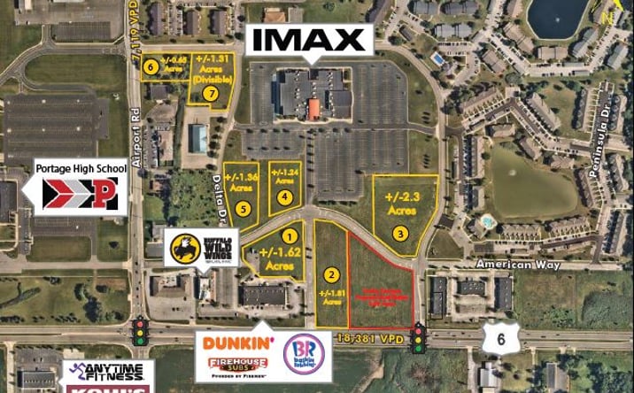 Pictures of Land property located at NEC Route 6 and Diamond, Portage, IN, Portage, IN 46368 for sales - image #1