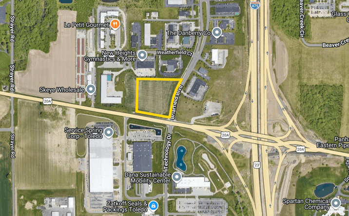 Pictures of Land property located at Briarfield Blvd. & 20A, Maumee, OH 43537 for sales - image #1