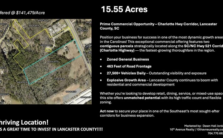 Pictures of Land property located at 2383 Charlotte Hwy, Lancaster, SC 29720 for sales - image #1