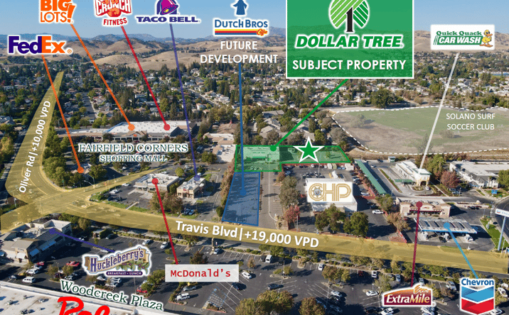 Pictures of Retail property located at 3060 Travis Blvd, Fairfield, CA 94534 for sales - image #1