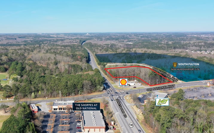 Pictures of Land property located at Jonesboro Rd & Old National Highway, South Fulton, GA 30296 for sales - image #1