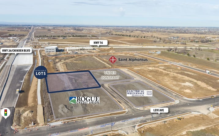 Pictures of Land property located at 6489, 6465, 6513, 6537 N. Levi Avenue, Meridian, ID 83646 for sales - image #1