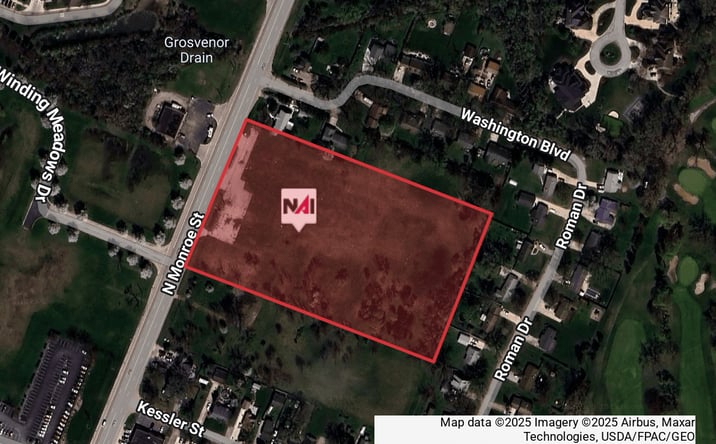 Pictures of Land property located at 1776 & 1818 North Monroe St, Monroe, MI 48162 for sales - image #1