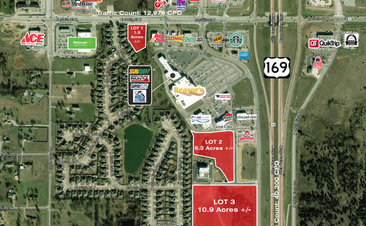 Pictures of Land property located at 11298 Ν. 135th E, Owasso, OK 74055 for sales - image #1