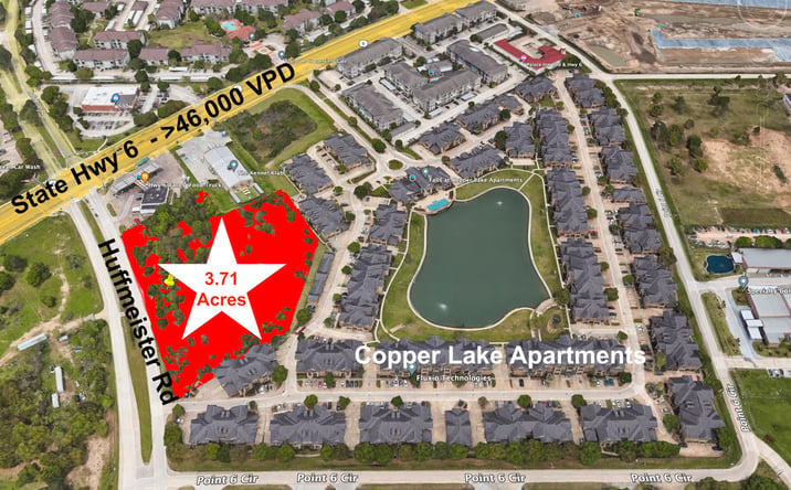 Pictures of Land property located at 8980 Huffmeister Rd, Houston, TX 77095 for sales - image #1