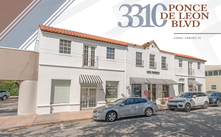 Pictures of Retail, Office, Mixed Use property located at 3306 Ponce de Leon, Coral Gables, FL 33134 for sales - image #1