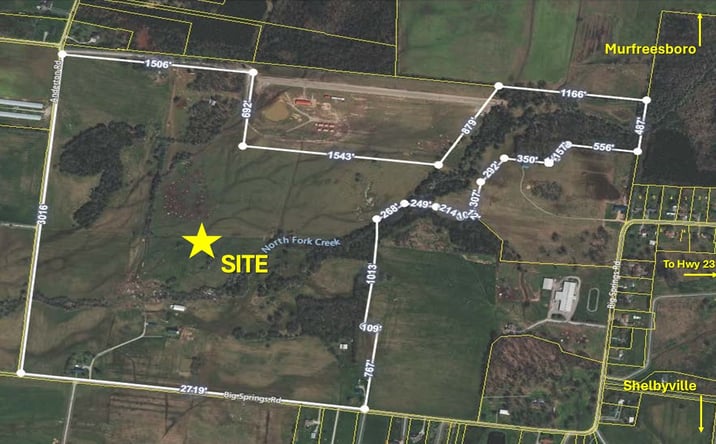 Pictures of Land property located at 390 Big Springs Rd, Bell Buckle, TN 37020 for sales - image #1