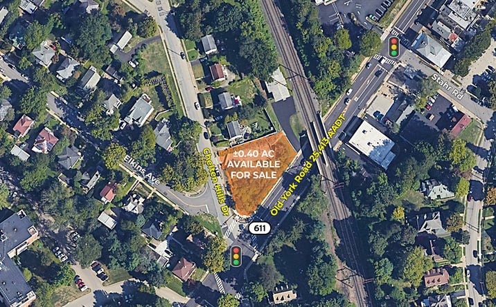 Pictures of Land property located at 8000 Old York Rd, Elkins Park, PA 19027 for sales - image #1