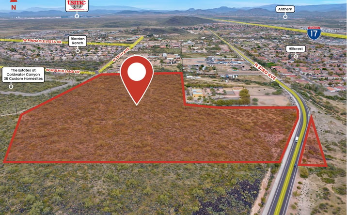 Pictures of Land property located at 3310 W Jomax Rd, Phoenix, AZ 85083 for sales - image #1