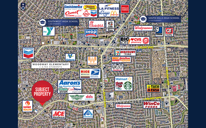 Pictures of Land property located at 4520 Sycamore School Rd, Fort Worth, TX 76133 for sales - image #1