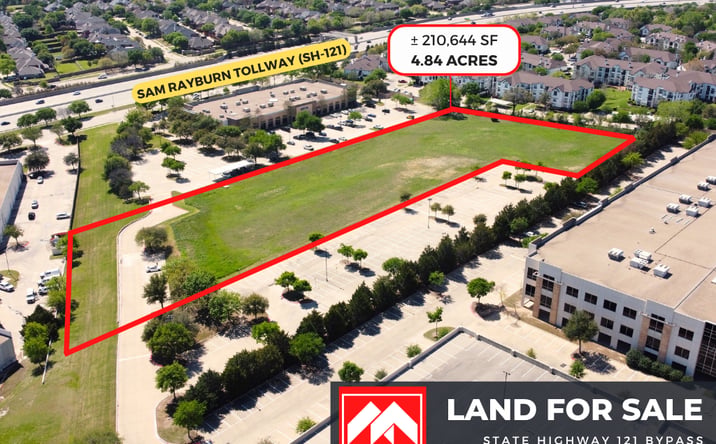 Pictures of Land property located at State Hwy 121 BYP, Lewisville, TX 75067 for sales - image #1