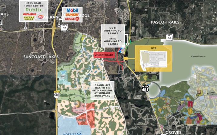 Pictures of Land property located at Land O' Lakes Blvd, Land O' Lakes, FL 34638 for sales - image #1