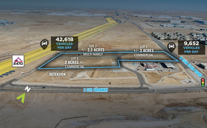 Pictures of Land property located at NWC E 6th Parkway & Gun Club Road, Aurora, CO 80018 for sales - image #1