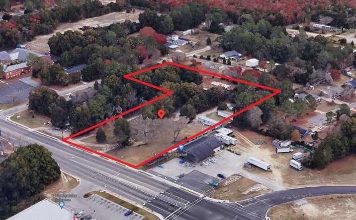 Pictures of Land property located at 3743 Cumberland Rd, Fayetteville, NC 28306 for sales - image #1