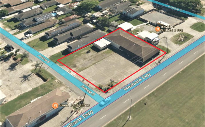 Pictures of Land, Retail property located at 301 Westbank Expy, Westwego, LA 70094 for sales - image #1