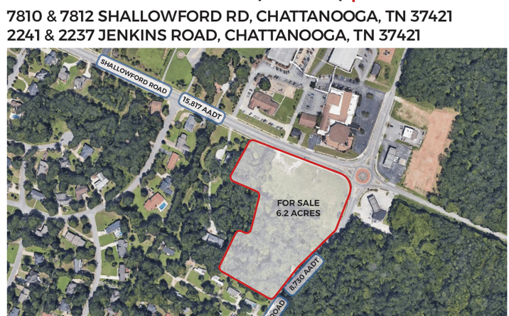 Pictures of Land property located at 7810 Shallowford Rd, Chattanooga, TN 37421 for sales - image #1
