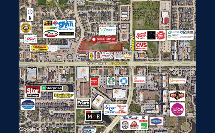 Pictures of Land property located at 971 Keller Pkwy, Keller, TX 76248 for sales - image #1