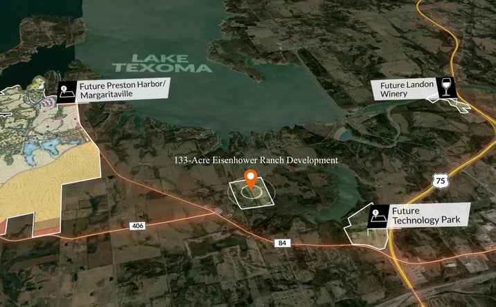 Pictures of Land property located at TBD Eisenhower Rd., Denison, TX 75020 for sales - image #1