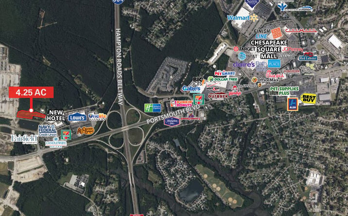 Pictures of Land property located at 2152 Jolliff Rd, Chesapeake, VA 23321 for sales - image #1