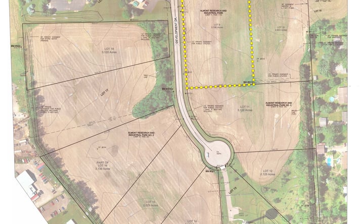 Pictures of Land property located at Lot 9 - Almont Research & Industrial Park, Almont, MI 48003 for sales - image #1
