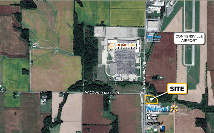 Pictures of Land property located at 4300 Western Ave, Connersville, IN 47331 for sales - image #1