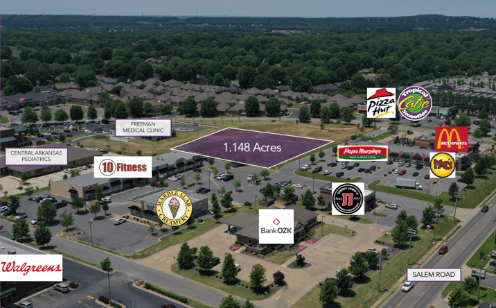 Pictures of Land property located at 635 Salem Rd, Conway, AR 72034 for sales - image #1