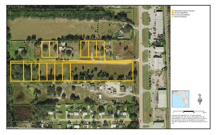 Pictures of Land property located at Sunset Rd, Mulberry, FL 33860 for sales - image #1