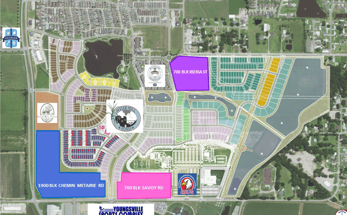 Pictures of Land property located at 700 Iberia St, Youngsville, LA 70592 for sales - image #1