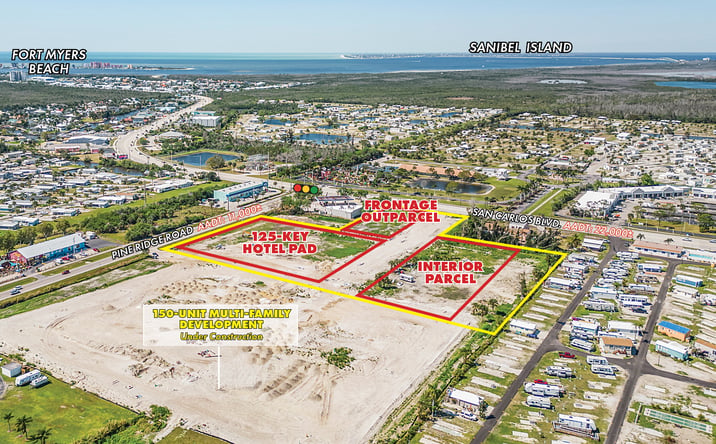 Pictures of Land property located at 17365 San Carlos Blvd, Fort Myers Beach, FL 33931 for sales - image #1