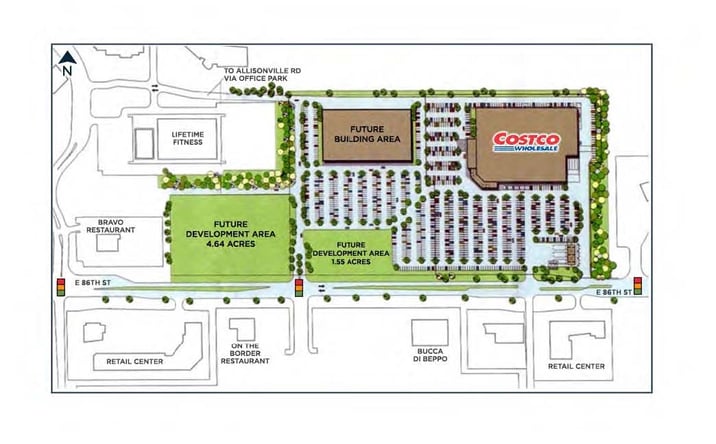 Pictures of Retail property located at 6086 E. 86th Street, Indianapolis, IN 46250 for sales - image #1