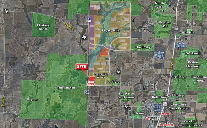 Pictures of Land property located at 8611 Co Rd 9, Celina, TX 75009 for sales - image #1