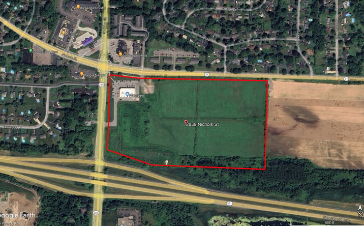 Pictures of Land property located at 2839 Nichols St, Spencerport, NY 14559 for sales - image #1