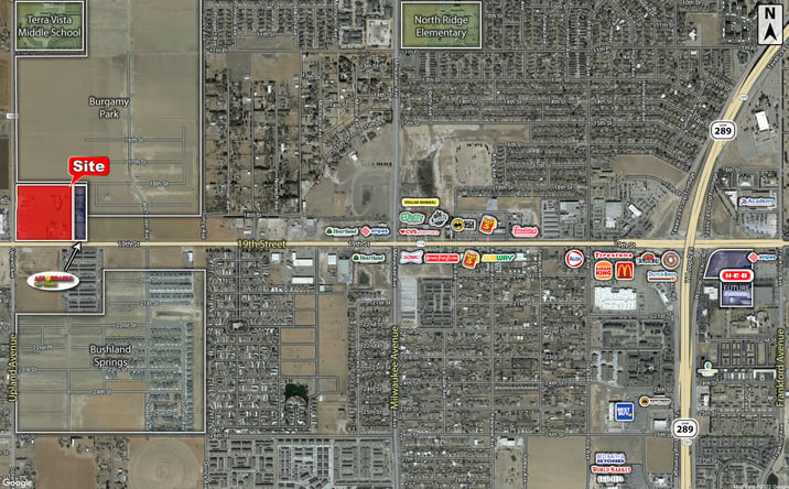 Pictures of Land property located at 19th Street and Upland Ave, Lubbock, TX 79407 for sales - image #1